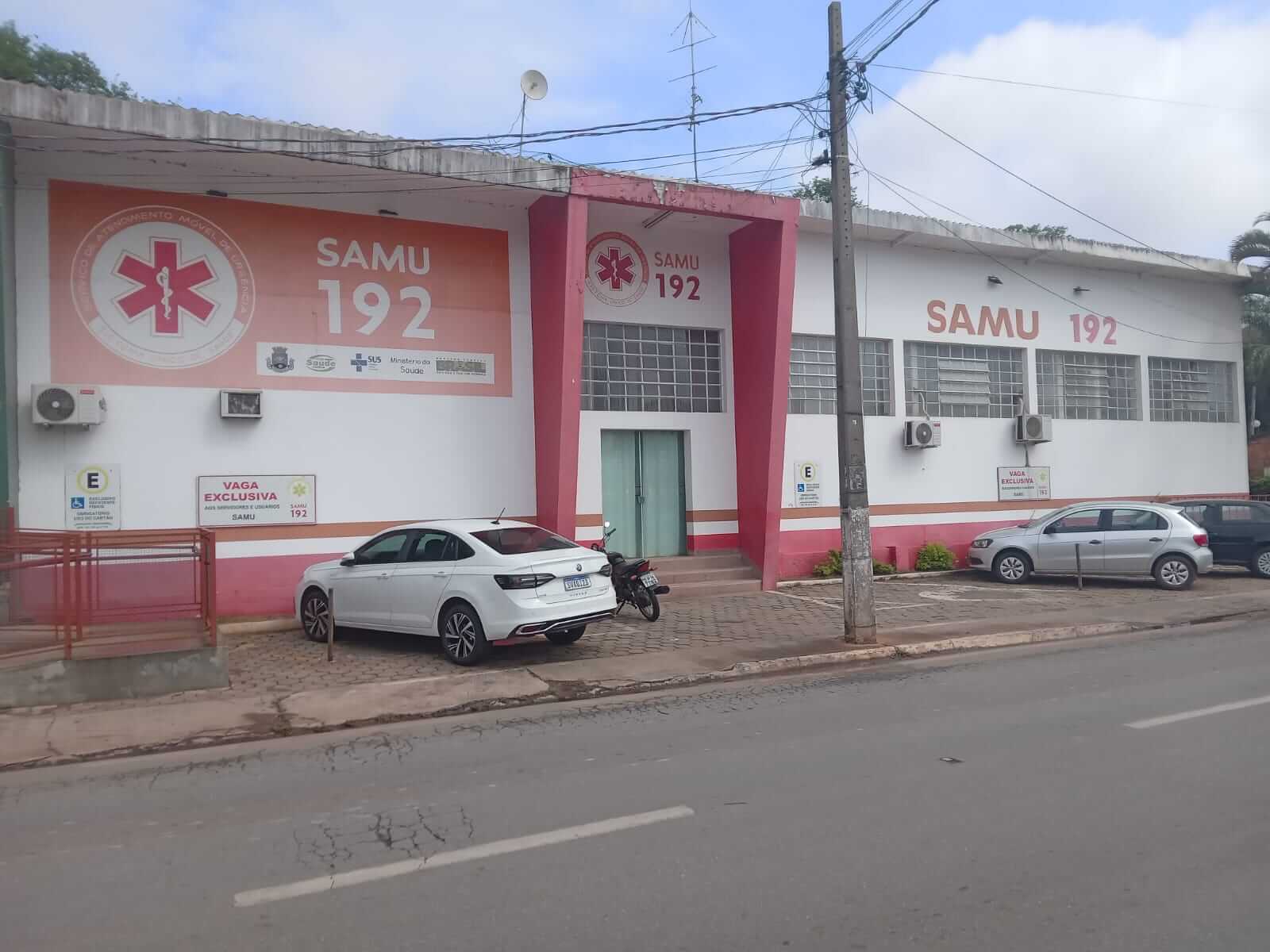 Fachada ou imagem institucional de SAMU