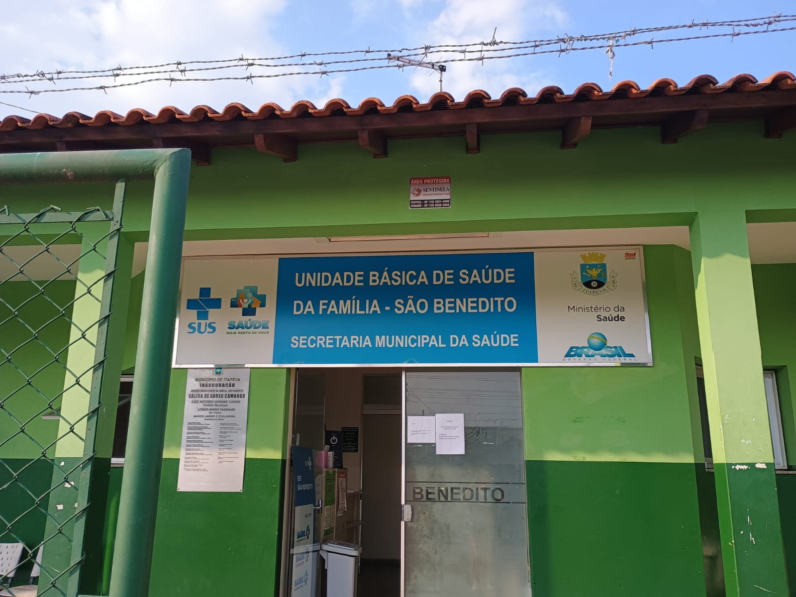 Fachada ou imagem institucional de ESF Vila São Benedito